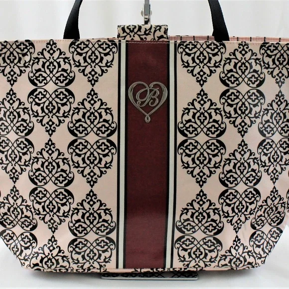 Brighton Black and Red Tote Bag - Picture 5 of 9